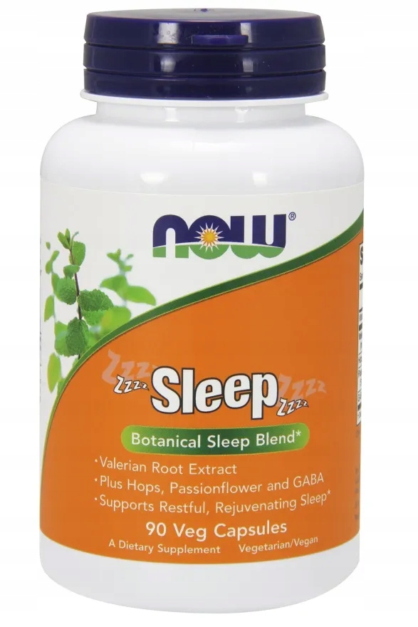 Suplement diety NOW Foods Sleep – sposób na spokojny sen