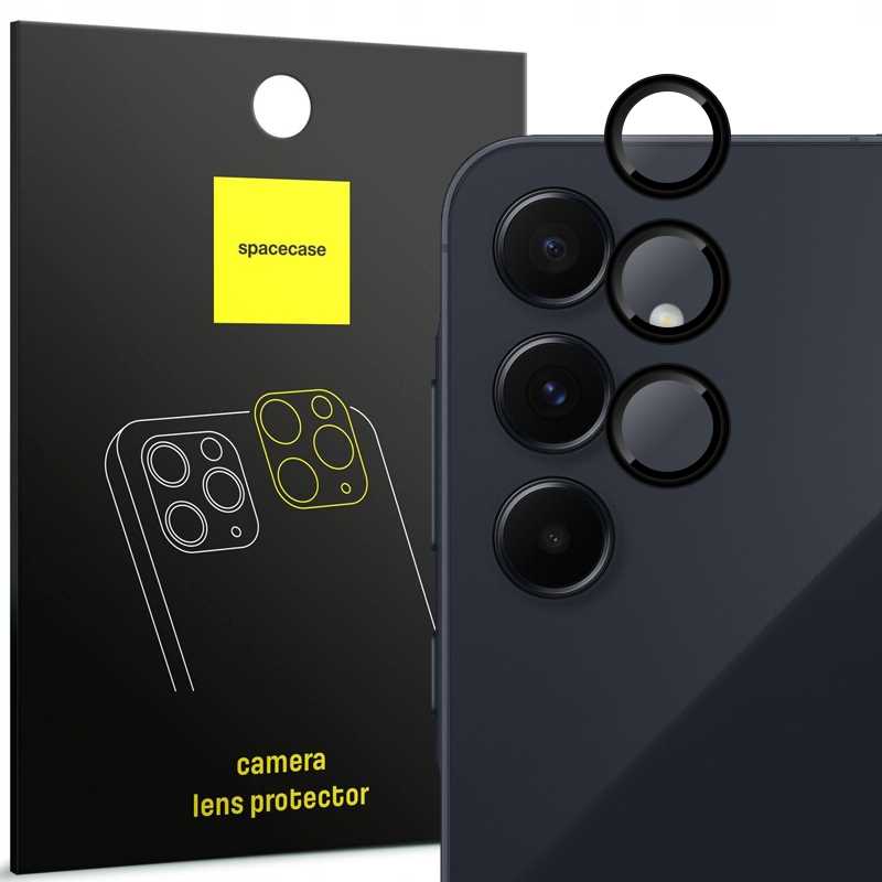 Szkło hartowane na aparat SPACECASE Camera Ring do Galaxy A35 5G – Najlepsza ochrona dla Twojego aparatu
