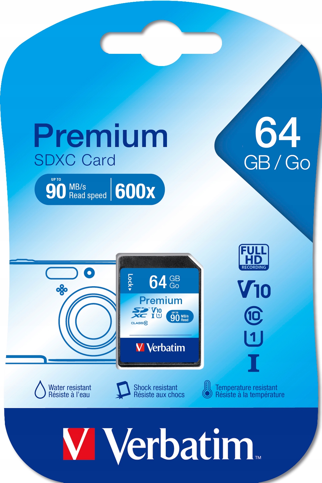 Wysoka pojemność 64 GB – Idealna do zdjęć i filmów