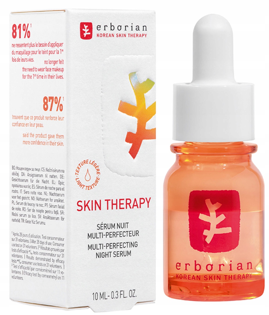 Erborian Skin Therapy Light – Upiększające Serum Na Noc dla Twojej Skóry