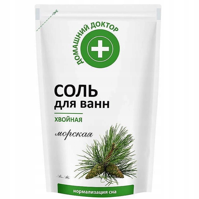 Domowy Doktor Sól do Kąpieli Sosna 500g – Relaks i zdrowie w Twojej łazience