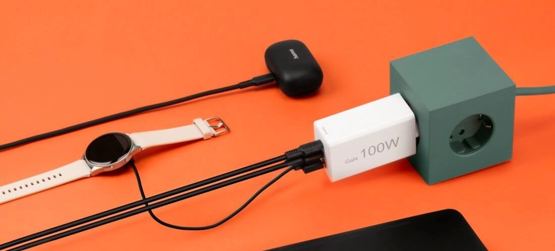HAMA ładowarka sieciowa mini 100W z technologią PD/QC