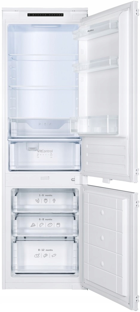 Chłodziarko-zamrażarka do zabudowy Amica BK3045.4 NF(E) – Nowoczesne rozwiązanie dla Twojej kuchni