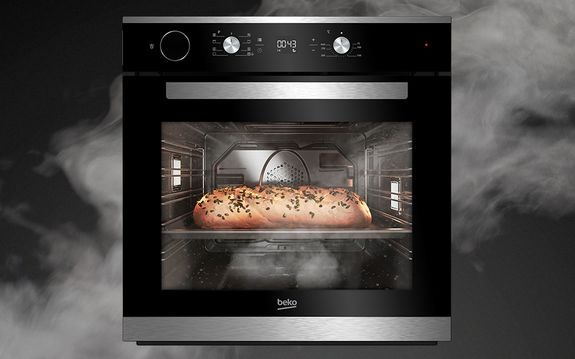 Pieczenie ze wspomaganiem parą Steam Assisted