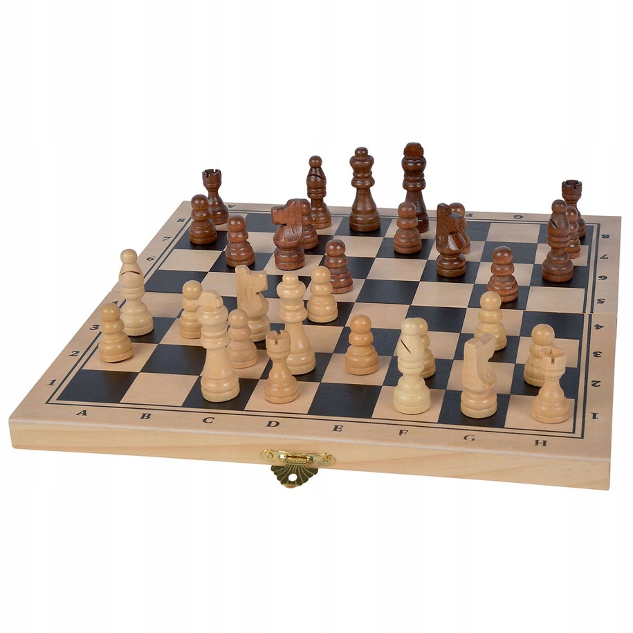 Simba GRA SZACHY DREW DELUXE – Klasyczna gra dla każdego