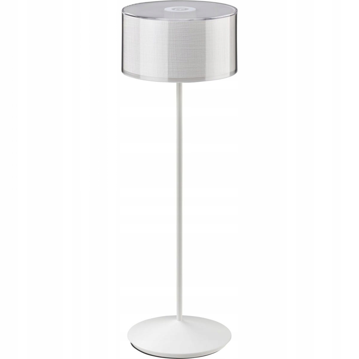 Ab+ By Abert Logo Przenośna Lampa Stołowa Biała – Elegancja i funkcjonalność w jednym