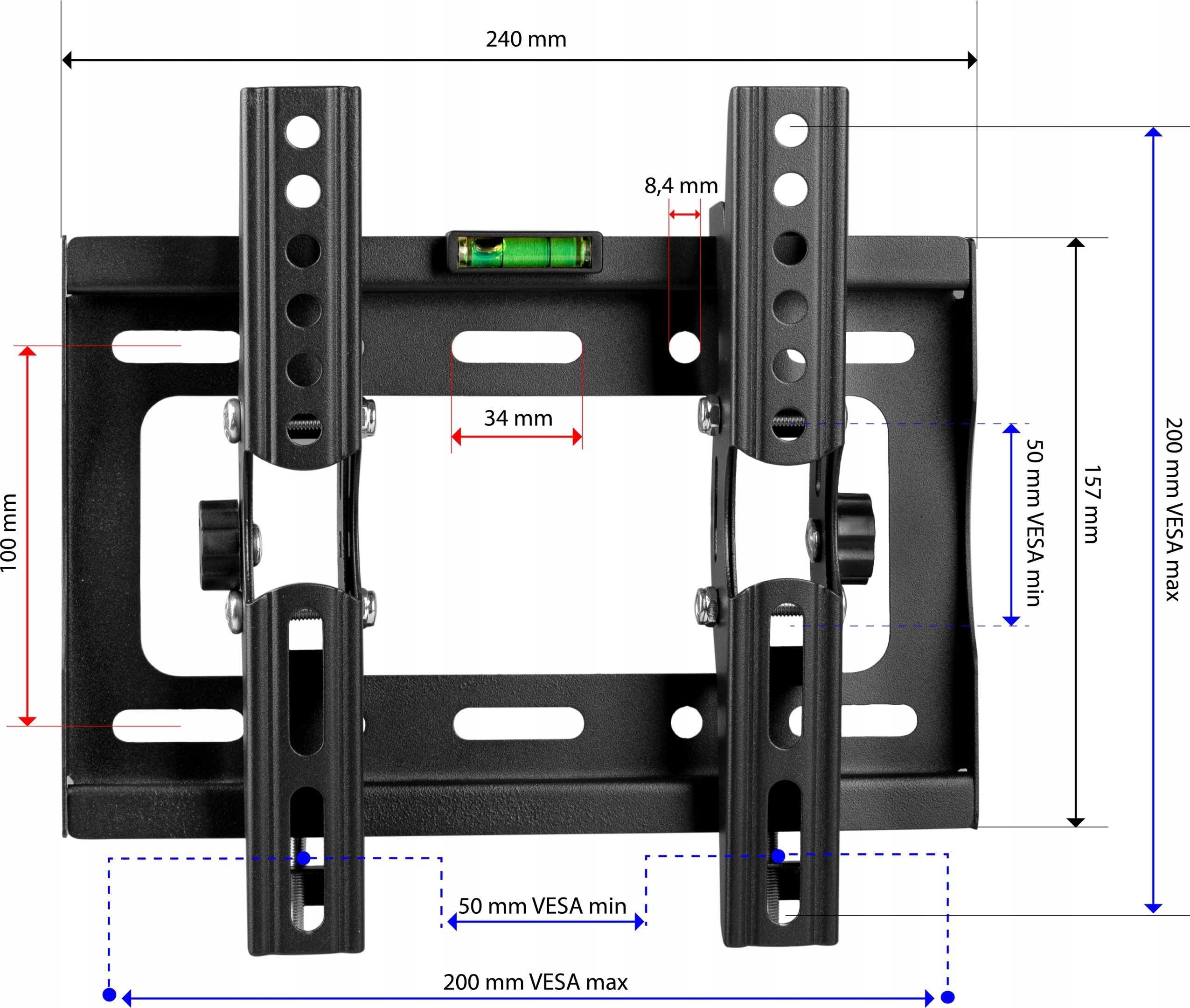 Akcesoria montażowe w zestawie – łatwy montaż