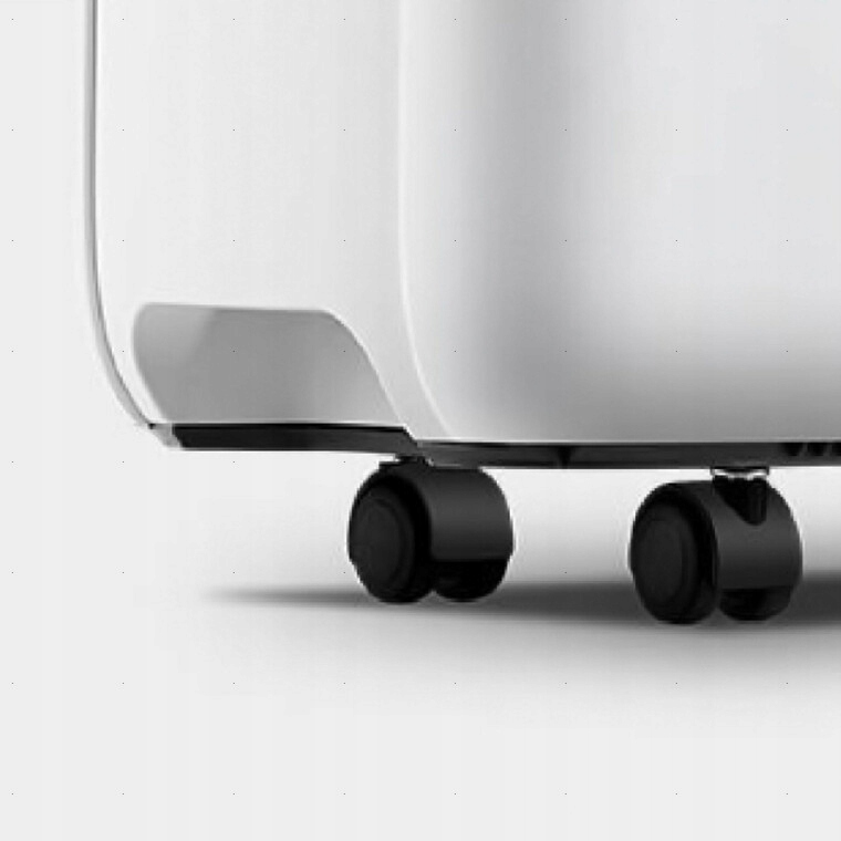 Kompaktowy design i mobilność osuszacza EcoAir* DC14 MK2