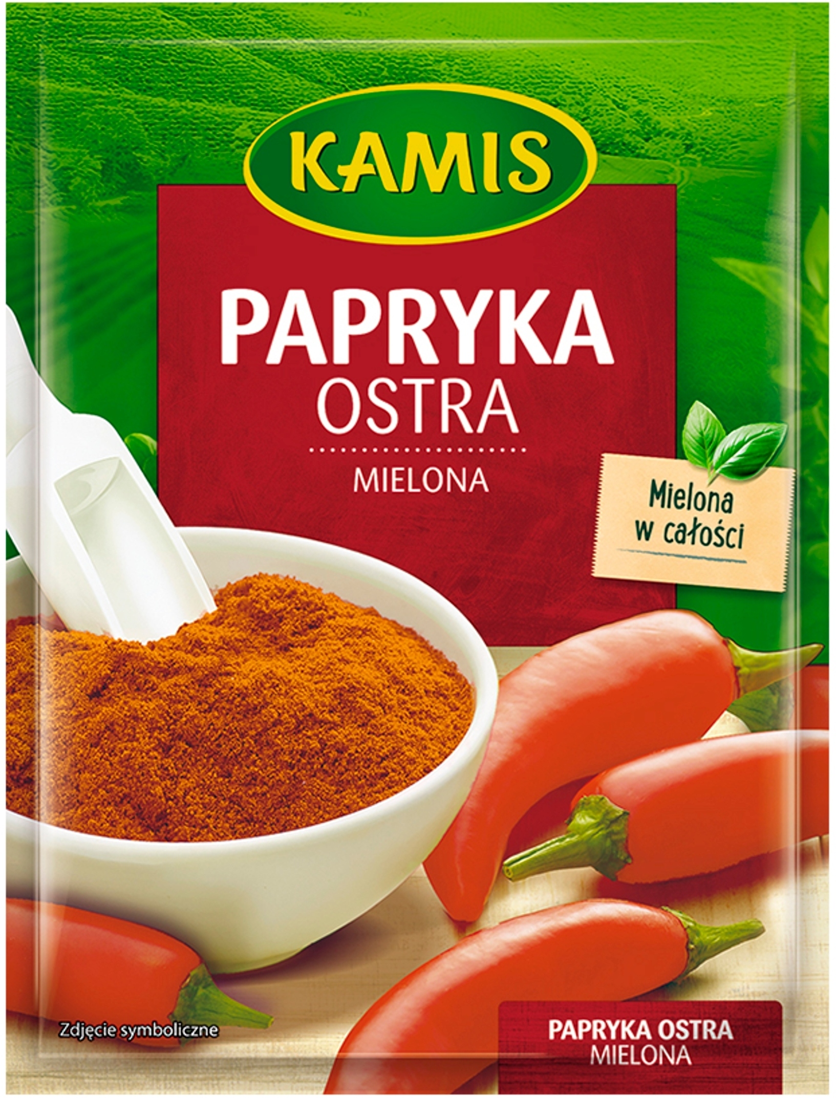 Papryka Ostra Mielona Kamis 16g – Doskonały smak i aromat w Twojej kuchni