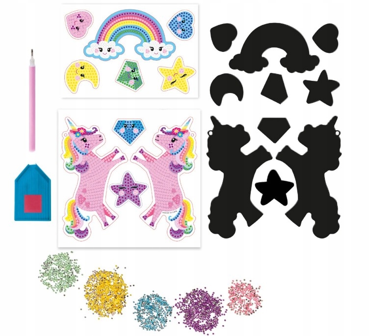 Stwórz Magiczne Magnesy z Diamentową Mozaiką