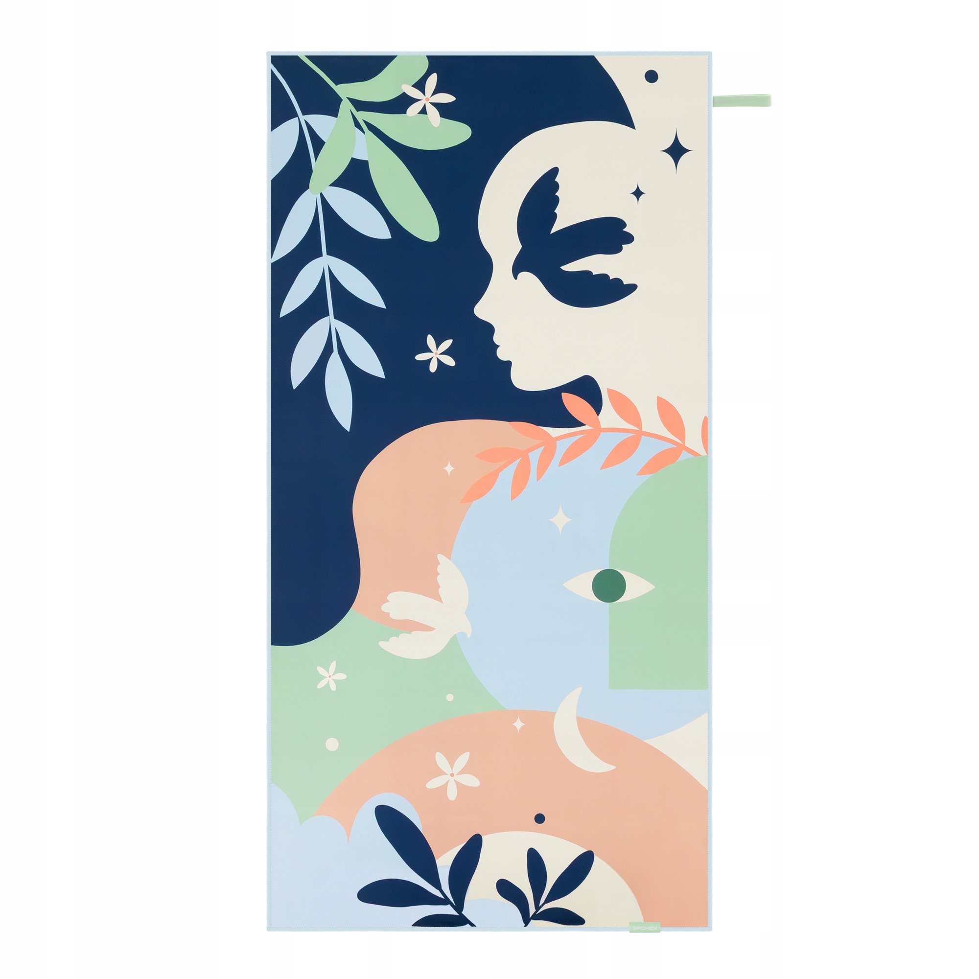 Ręcznik szybkoschnący Spokey HARMONY 120x60 cm – Idealny towarzysz na plażę i do sportu