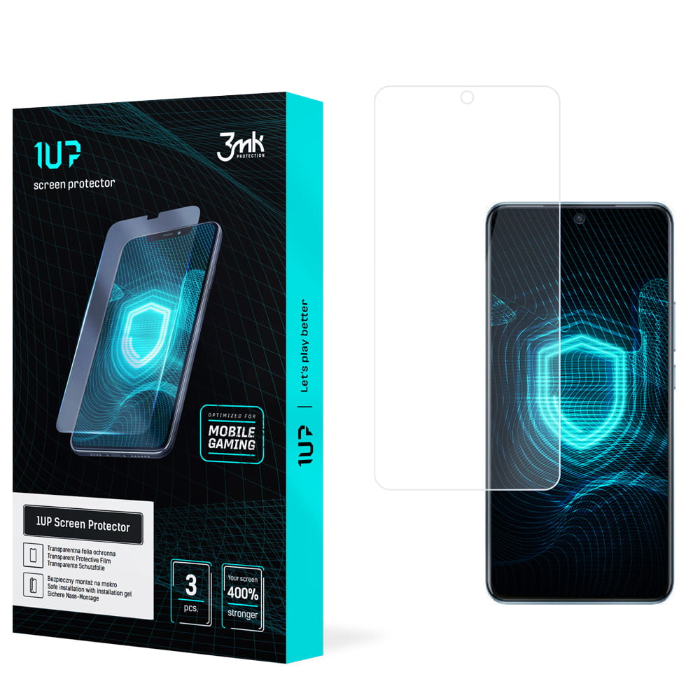 VIVO X60 5G - 3MK 1UP – Ochrona ekranu dla graczy mobilnych