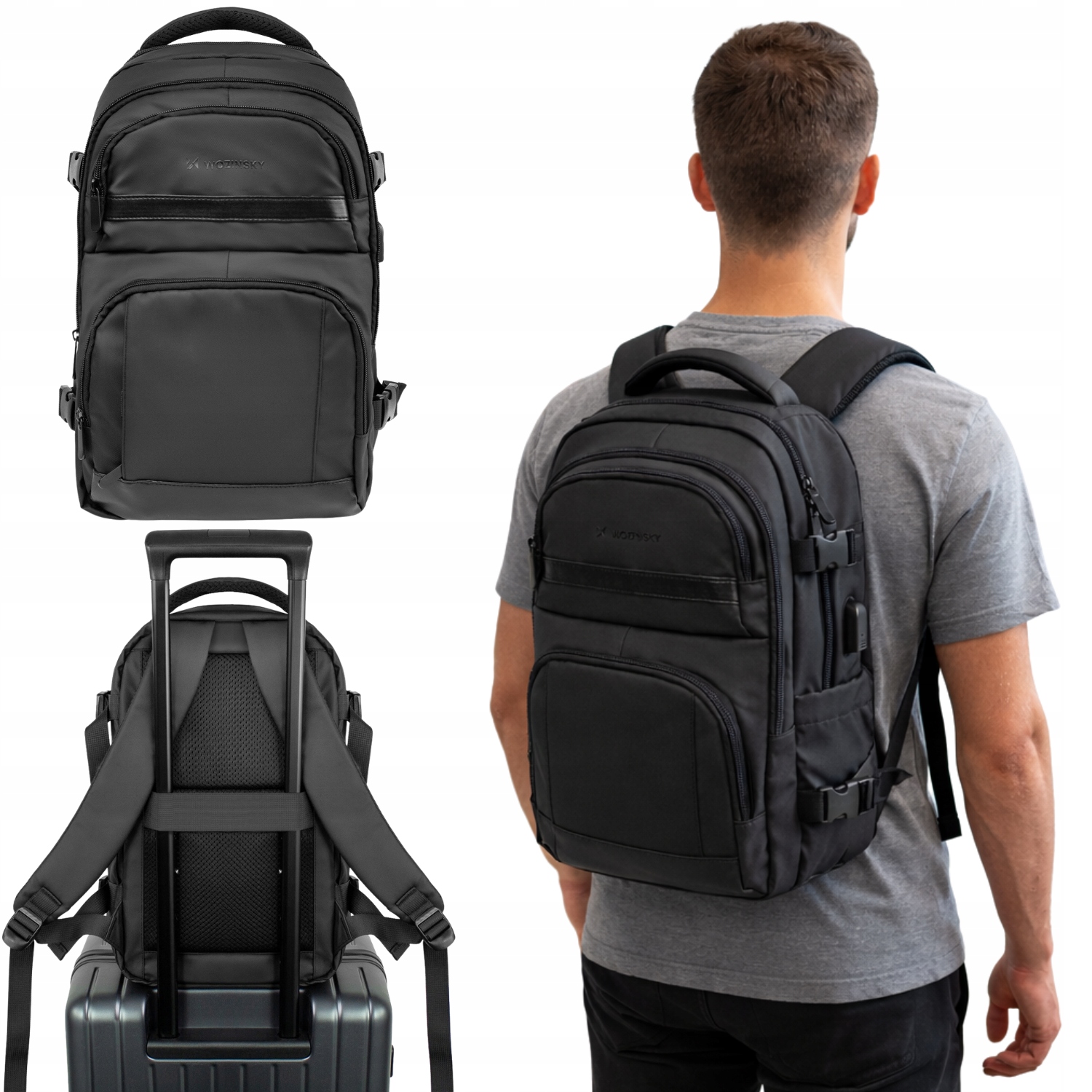 Plecak Wozinsky WPW-20L – Idealny towarzysz podróży