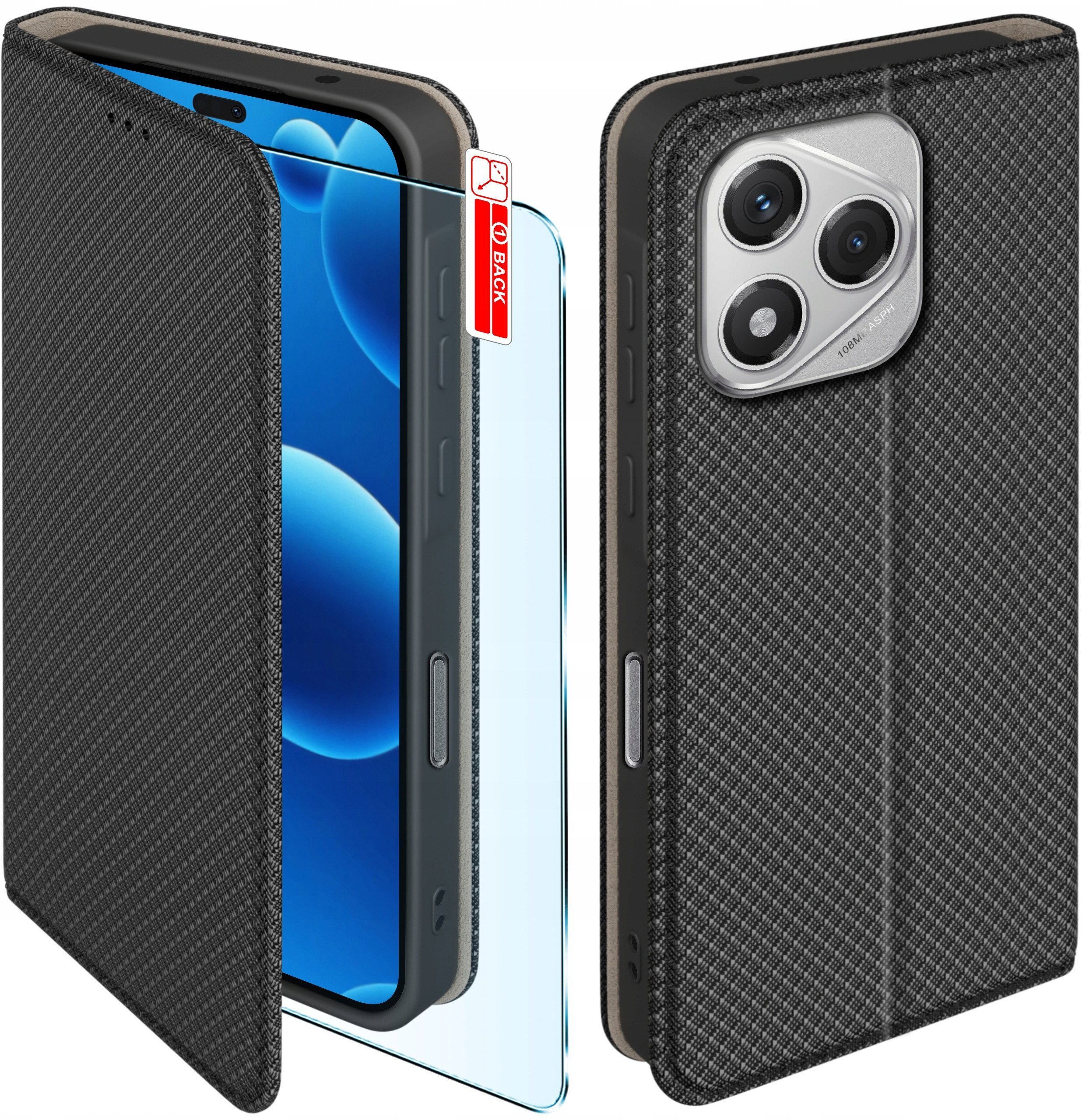Etui z klapką do Honor 400 Lite – Ochrona i styl w jednym
