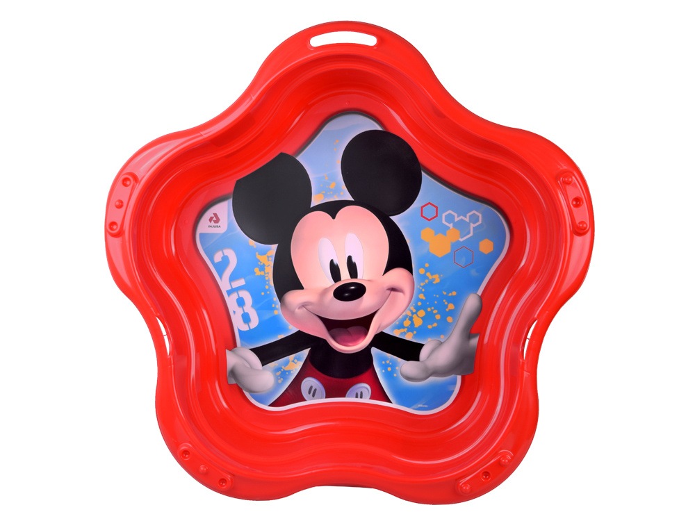 Piaskownica zamykana plastikowa MUSZELKA 2w1 basenik Myszka Mickey SP0884 – Idealna zabawa na świeżym powietrzu