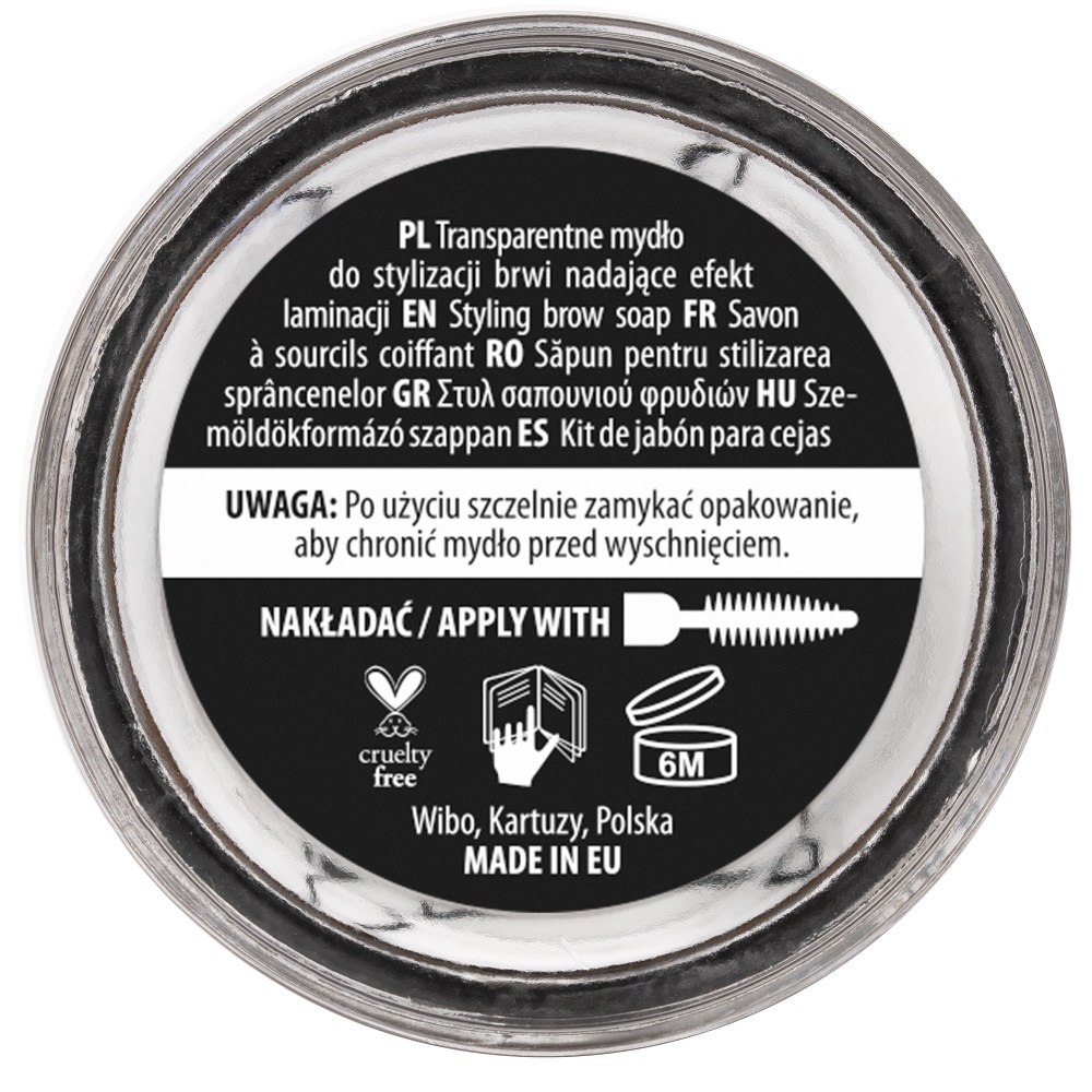 Efekt laminacji i pierzystości brwi