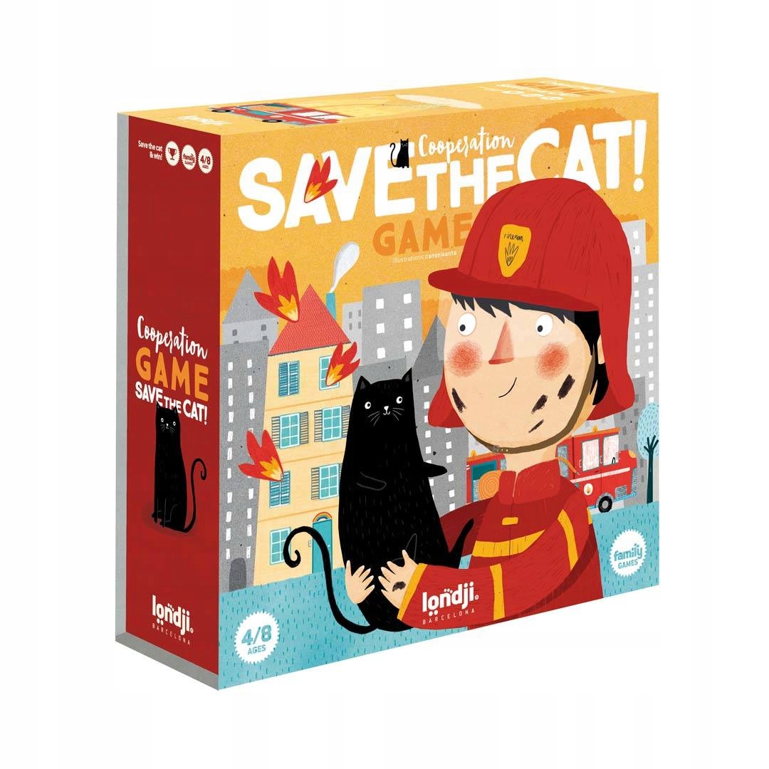 Gra kooperacyjna Uratuj Kotka – Save the Cat od Londji