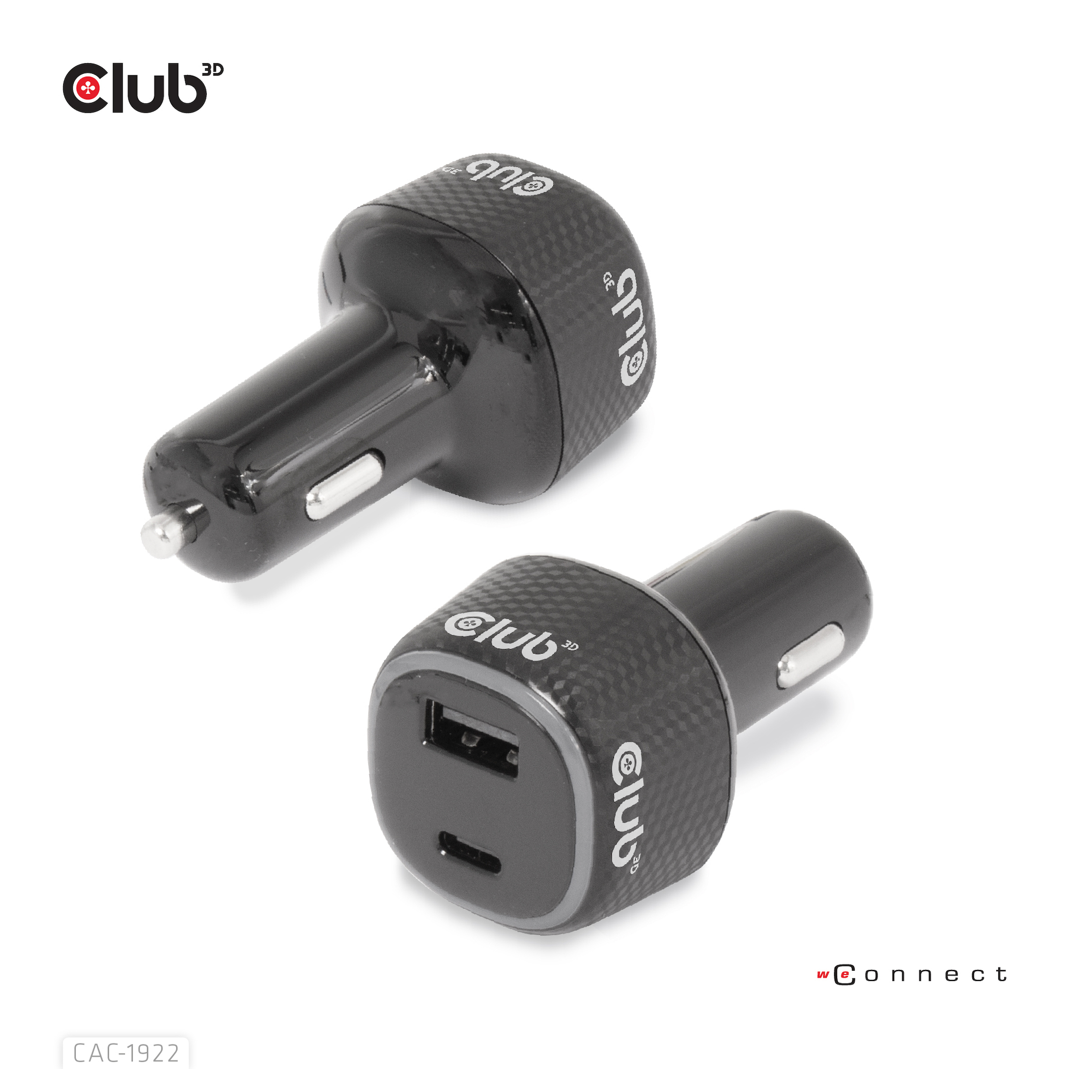 Dwa porty USB – USB-A i USB-C do jednoczesnego ładowania