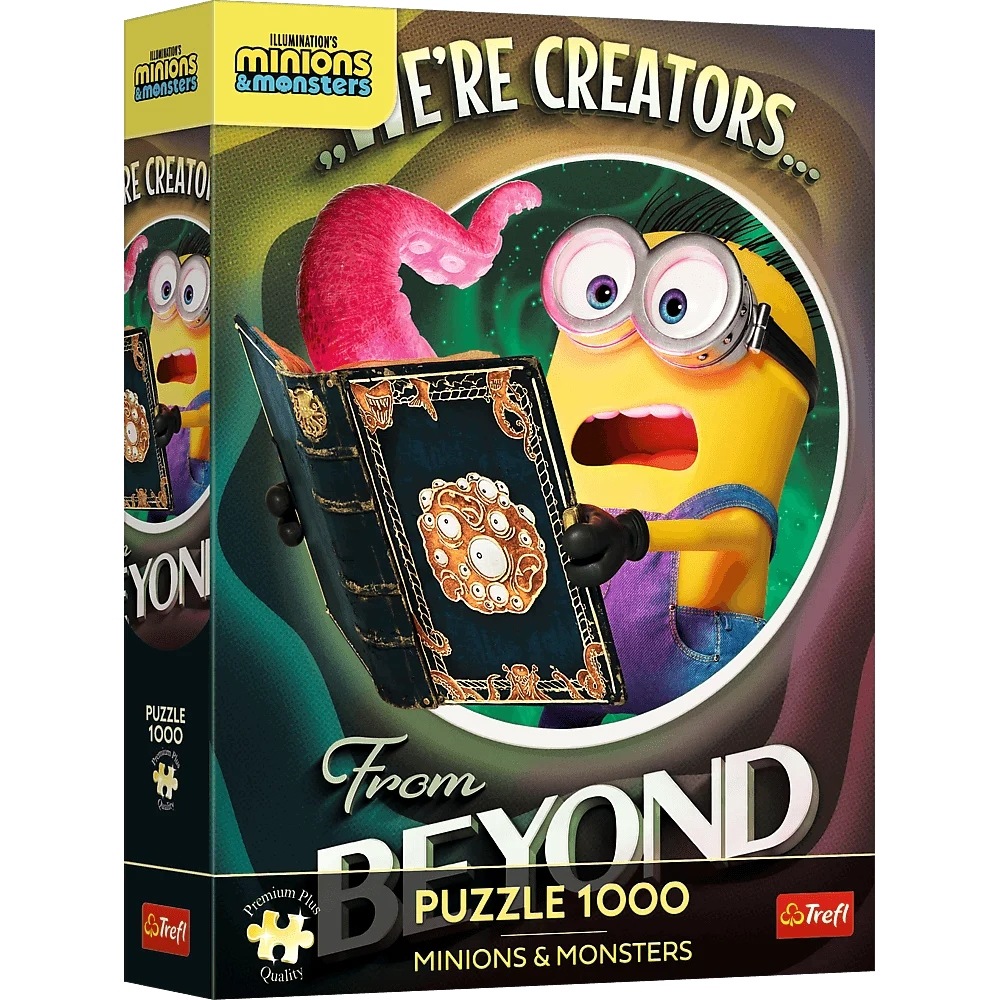 Puzzle 1000 PremPlus Minionki 3 – Doskonała zabawa dla całej rodziny