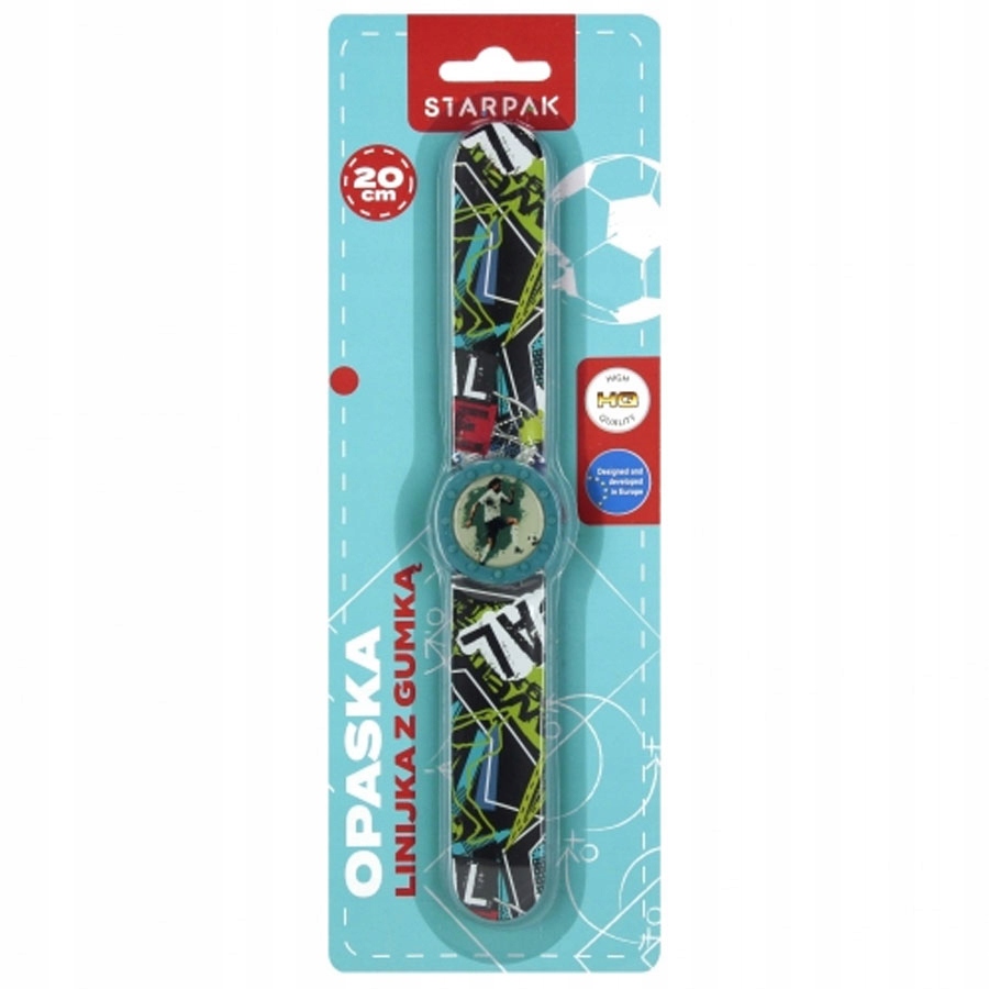 Opaska Linijka z Gumką Boy STK B/C 12/48 – Idealny dodatek do szkoły