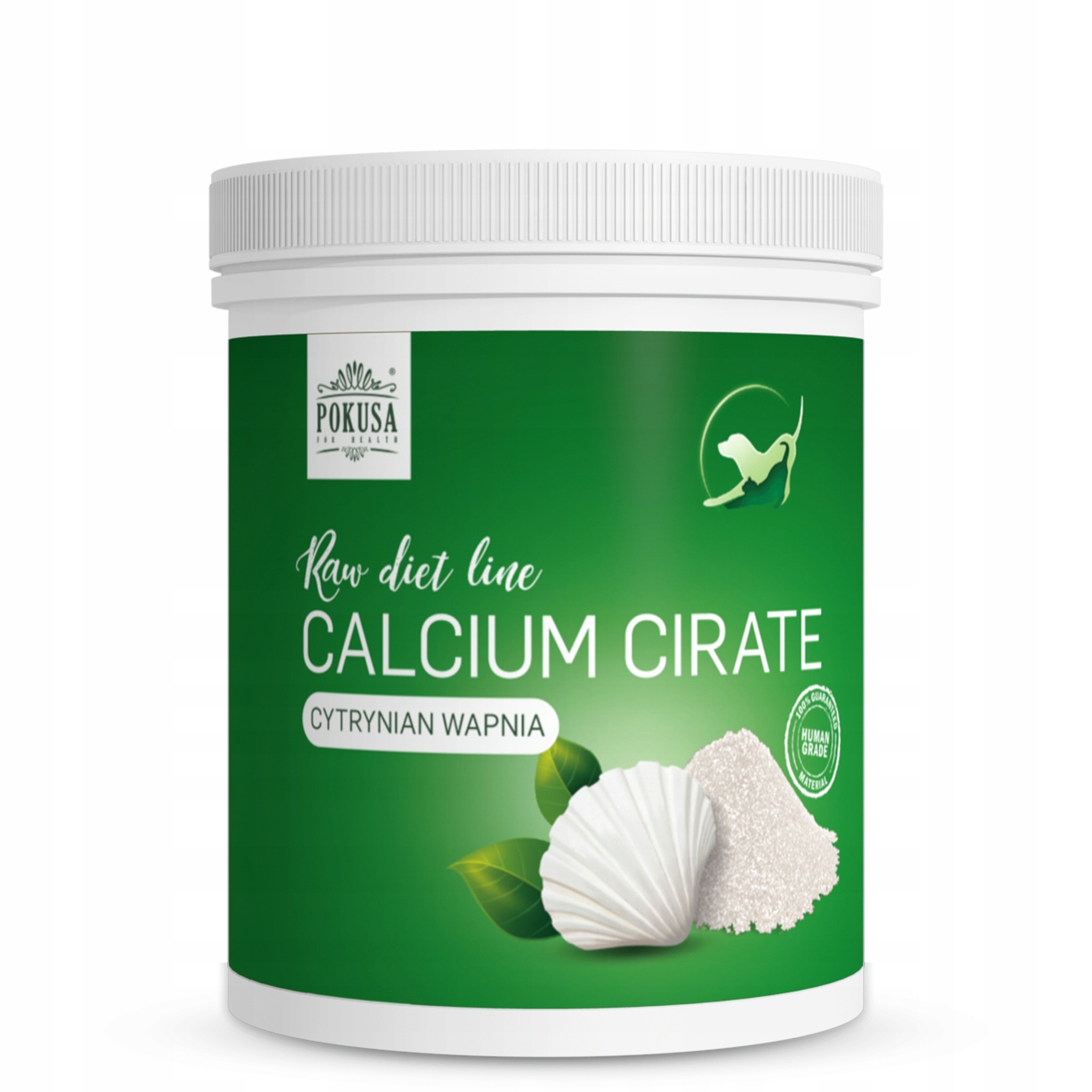 Pokusa Raw Diet Line Calcium Citrate 1000g – Suplement diety dla zdrowia Twojego pupila