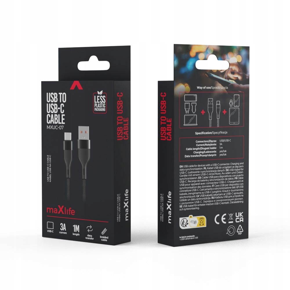 Estetyczny design z nylonową osłoną