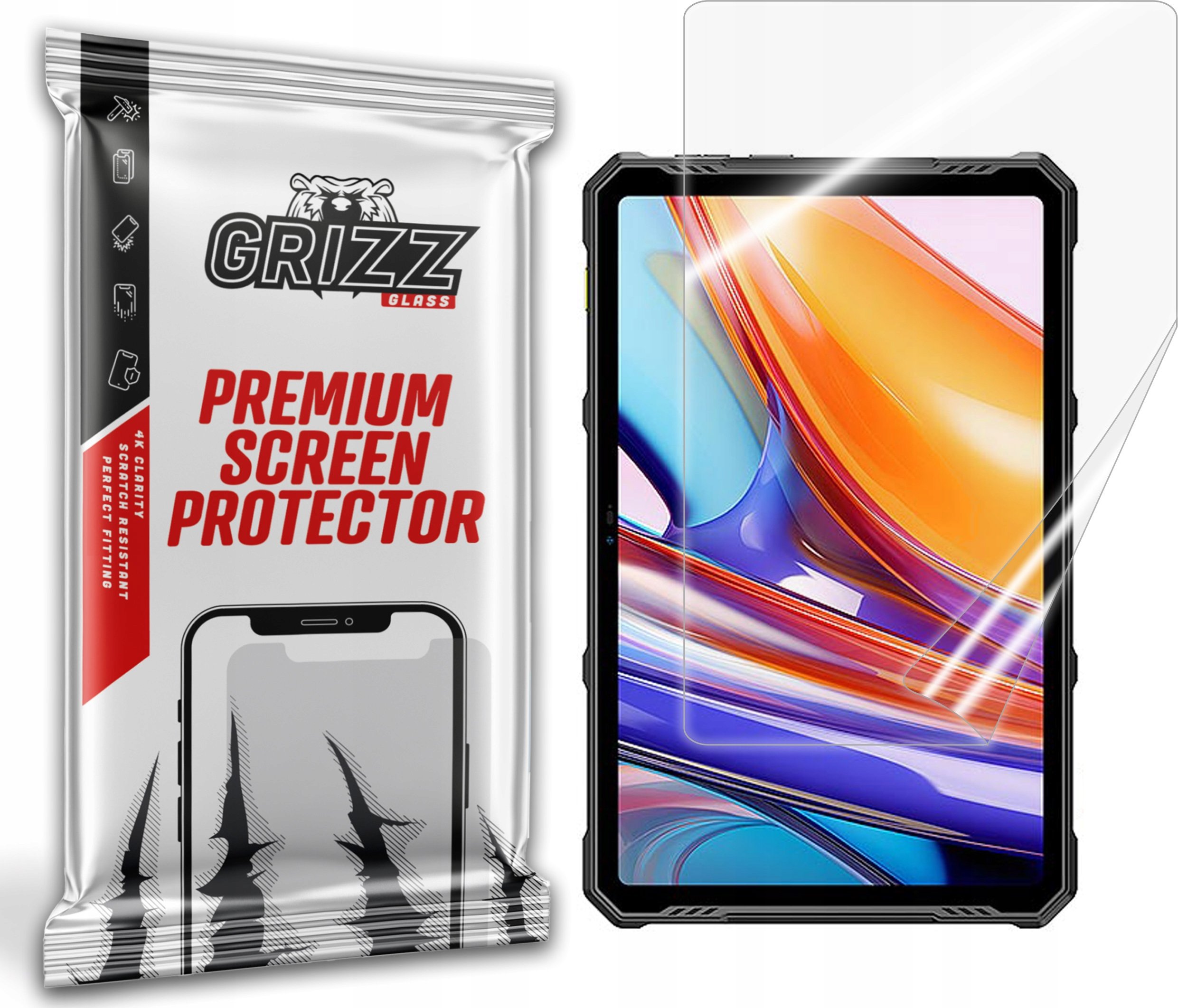 GrizzGlass Folia ceramiczna GrizzGlass CeramicFilm do Ulefone Armor Pad 3 Pro – Doskonała ochrona ekranu