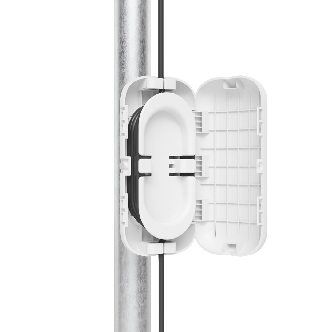 Ubiquiti UACC-FIBER-SR-KIT – Idealna skrzynka kablowa do montażu