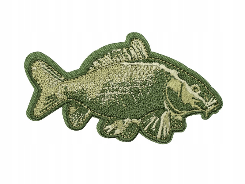 Naszywka Delphin CARP – Stylowy dodatek do Twojej odzieży