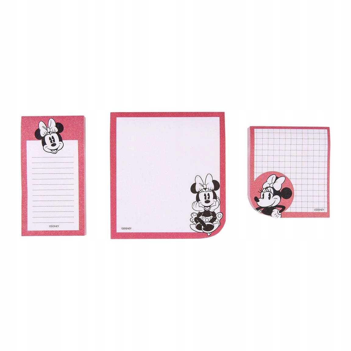 Karteczki samoprzylepne Disney Myszka Minnie – Uroczy zestaw dla dzieci