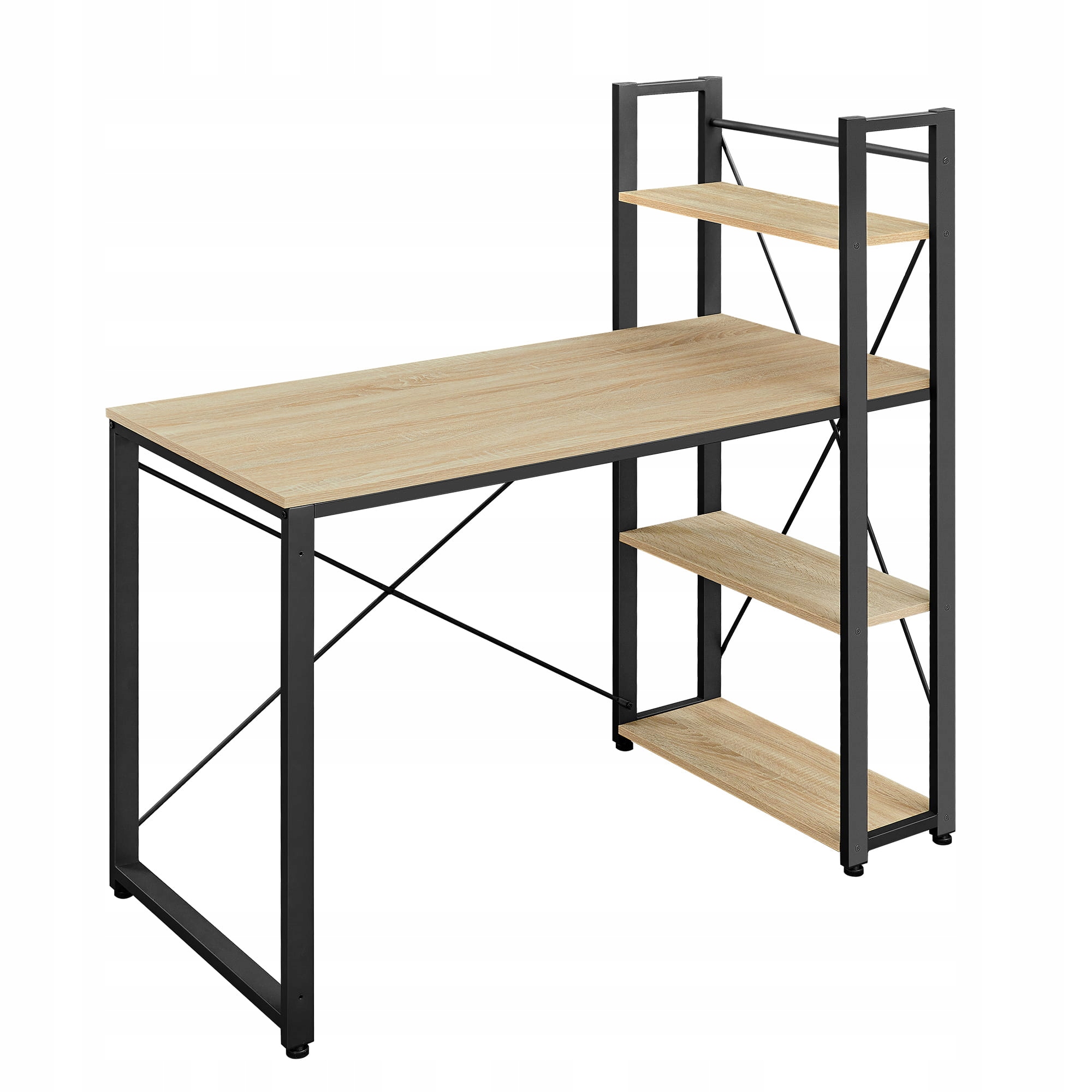 Leobert Biurko Komputerowe - sonoma - LWD048B11 – Idealne do biura i domu