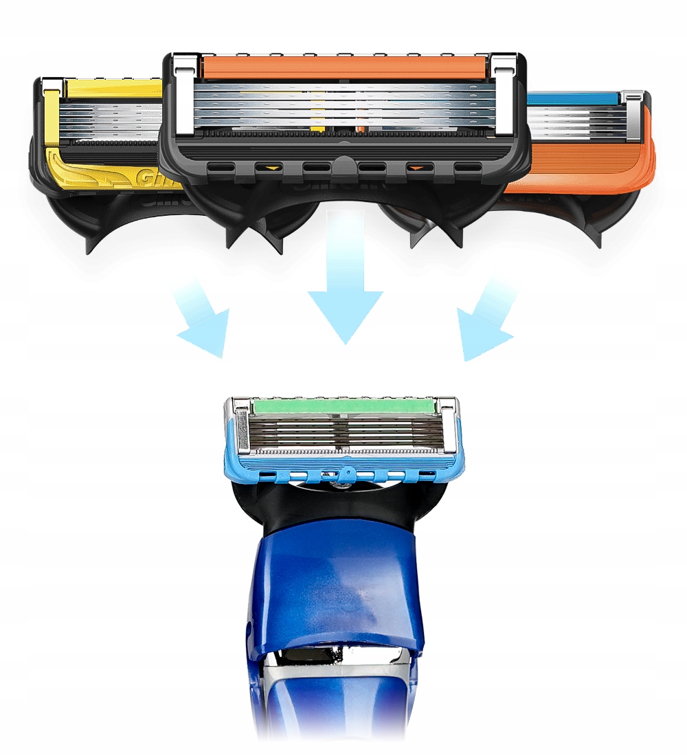 Wymienne ostrza ProGlide, ProShield i Fusion