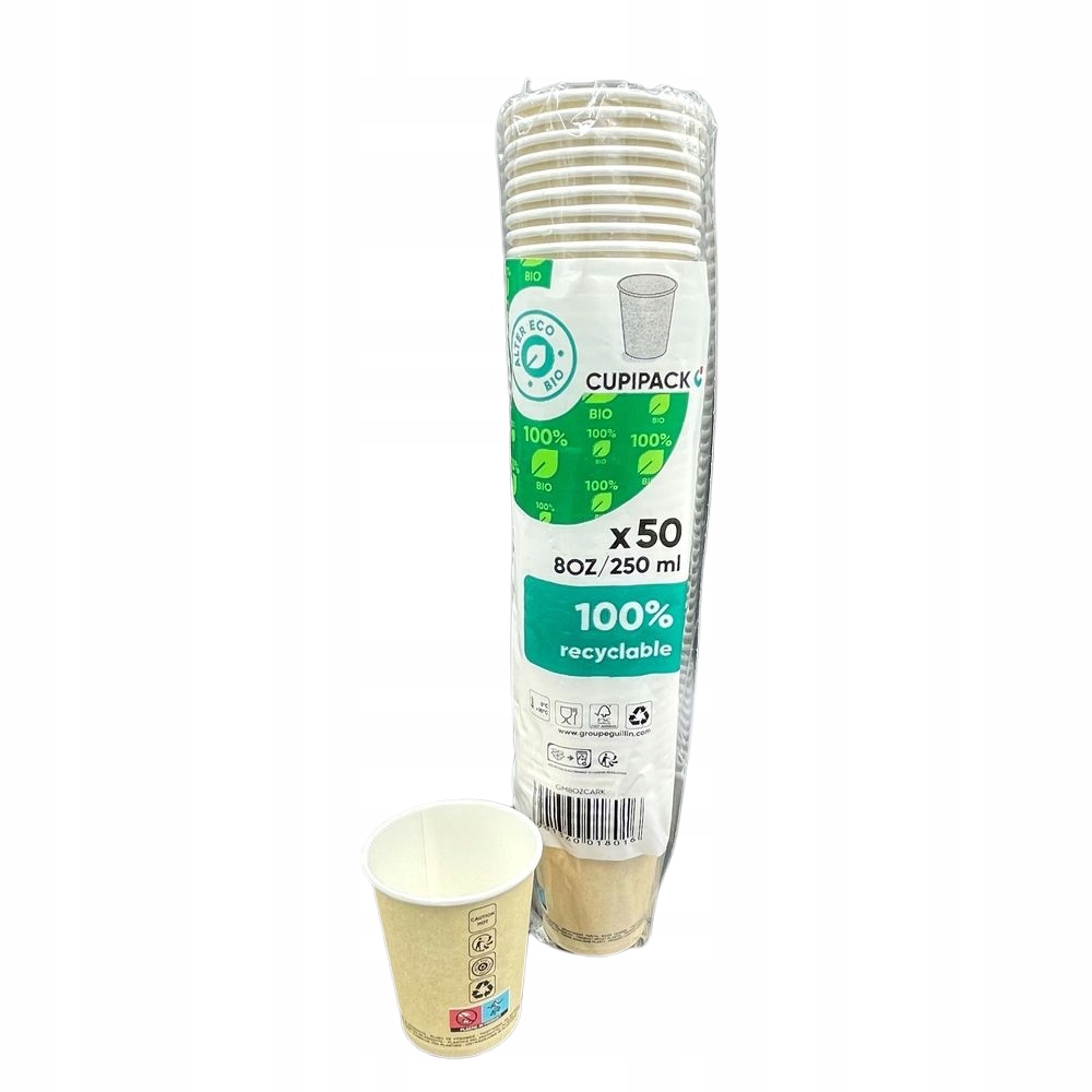 Kubek kraftowy 250 ml z nadrukiem Kod producenta GM8OZCARK