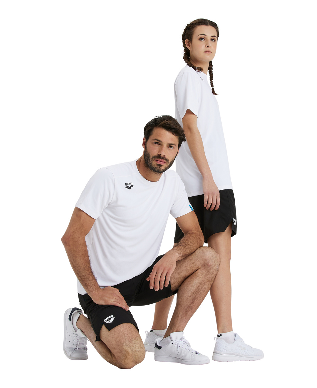 ARENA KOSZULKA TEAM T-SHIRT SOLID WHITE 004900/100 XXL – Idealna koszulka do aktywności sportowych