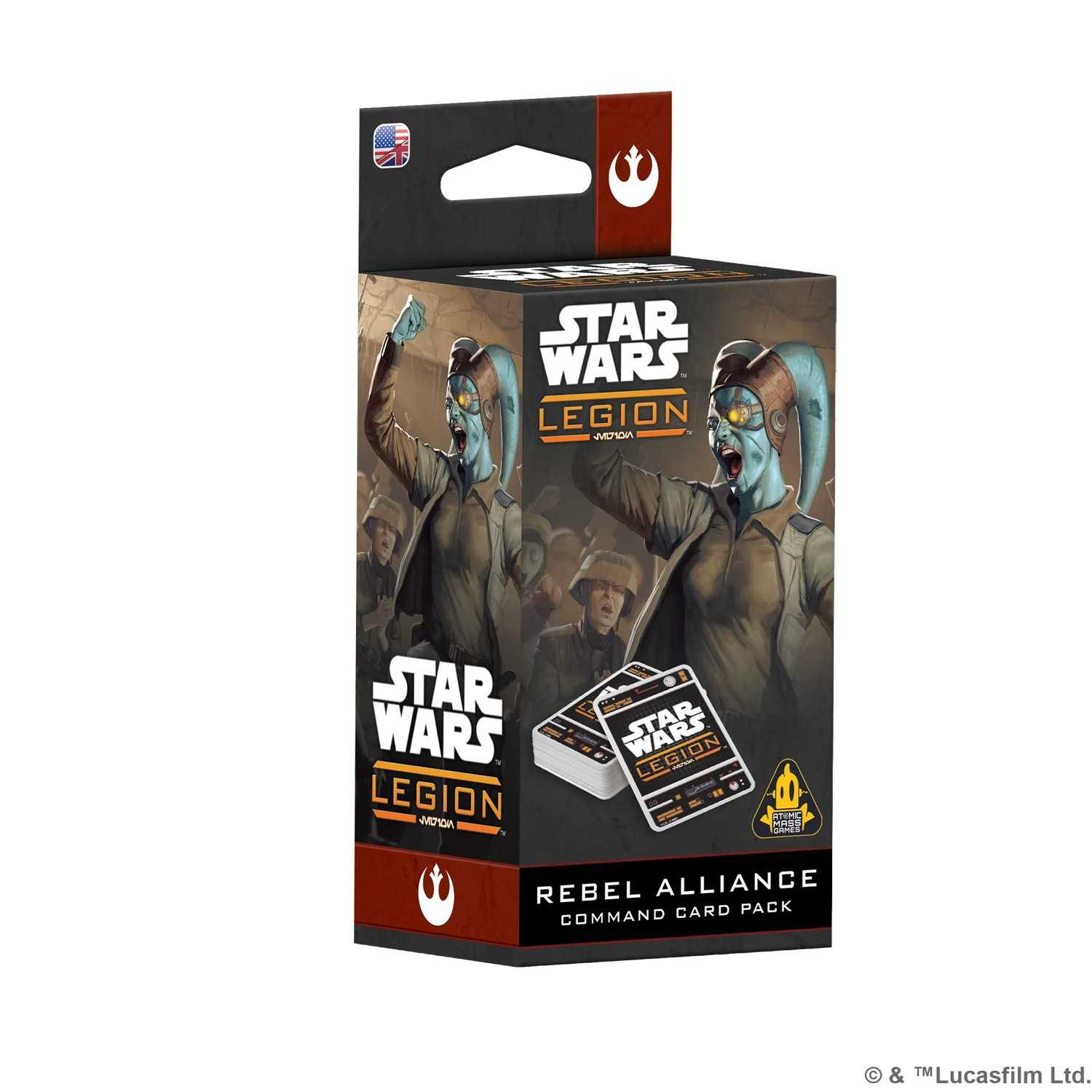 Star Wars: Legion 2.0 - Rebel Alliance - Command Card Pack – Poprowadź swoją armię do zwycięstwa!