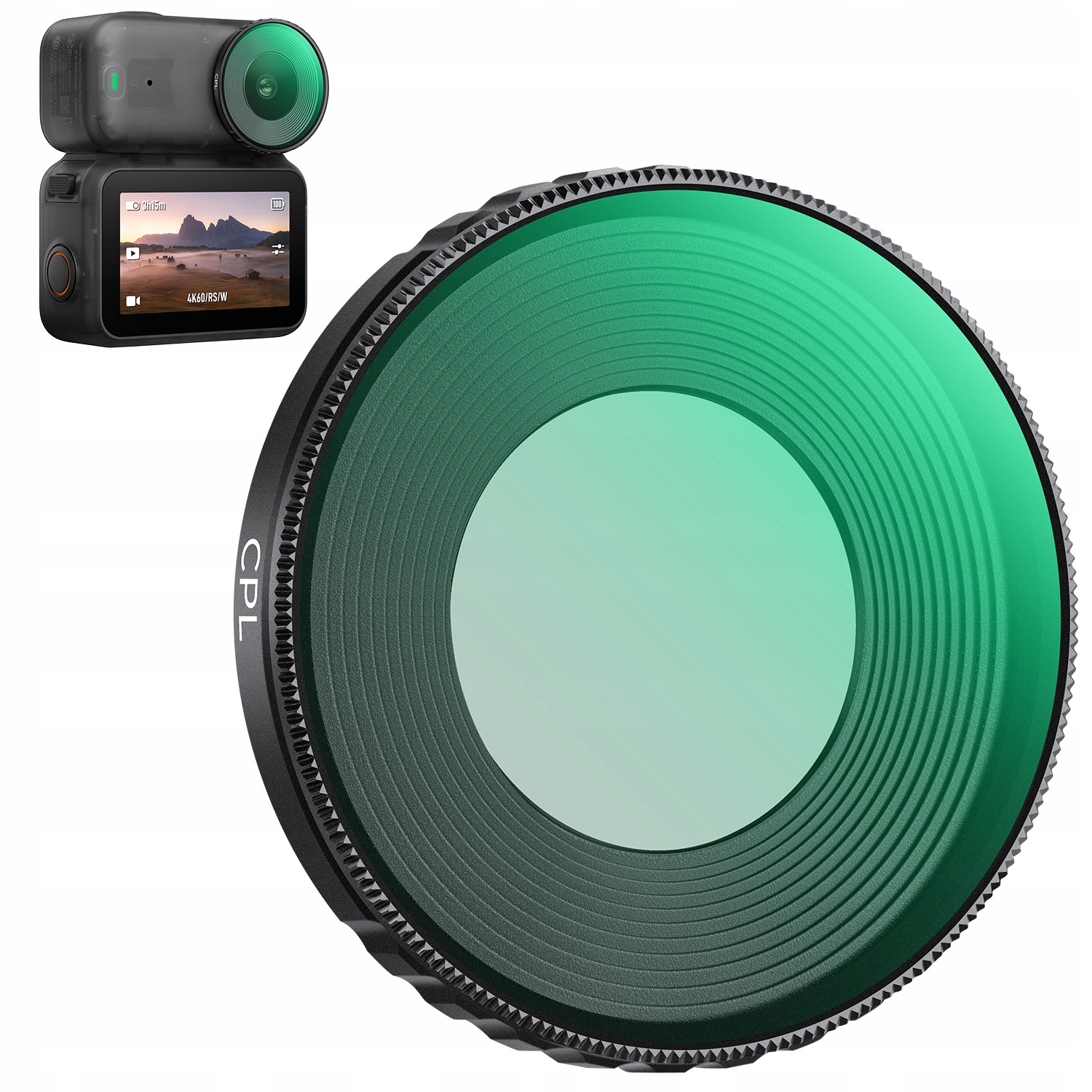 Filtr CPL Polaryzacyjny KF NANO-X 8K Ultra HD – Doskonała jakość obrazu dla DJI Osmo Nano