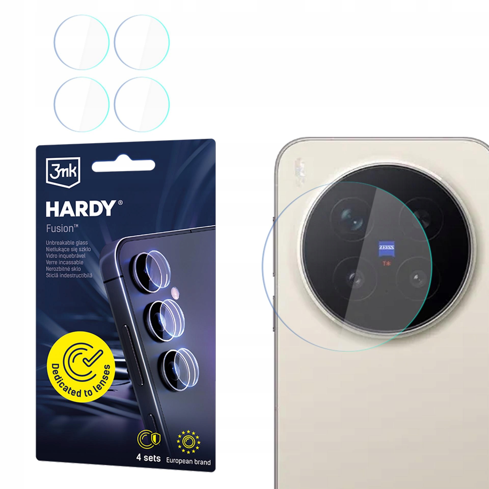 3mk Hardy® Fusion Lens Protection™ dla Vivo X300 Pro – Niewidzialna ochrona dla Twojego aparatu
