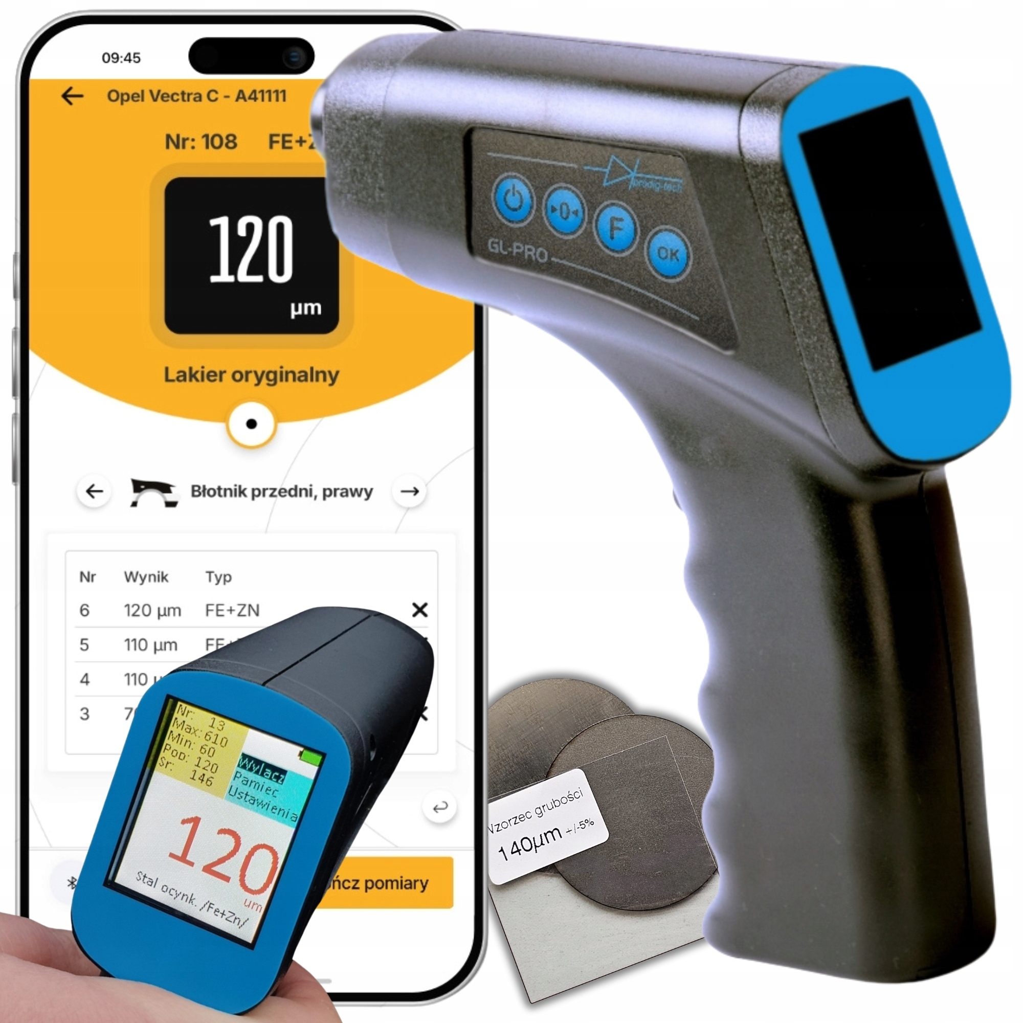 Funkcje automatycznego wykrywania cynku i podłoża – Zwiększ bezpieczeństwo zakupu