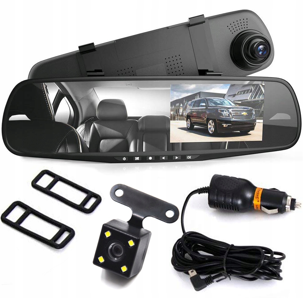 Rejestrator jazdy w lusterku H200 – Twoje niezawodne wsparcie na drodze