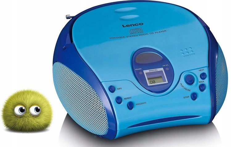 Przenośny odtwarzacz CD z radiem FM