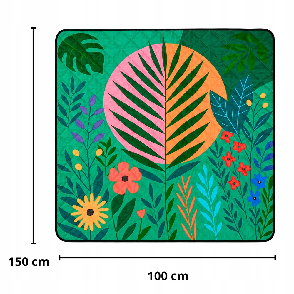 Komfortowe wymiary 100x150 cm – Przestrzeń dla całej rodziny