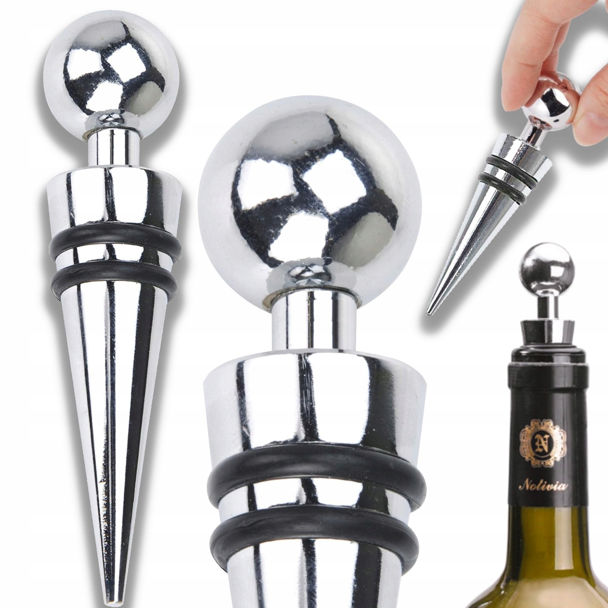 Zatyczka do butelki Przydasie #3598 – Elegancja i funkcjonalność w jednym