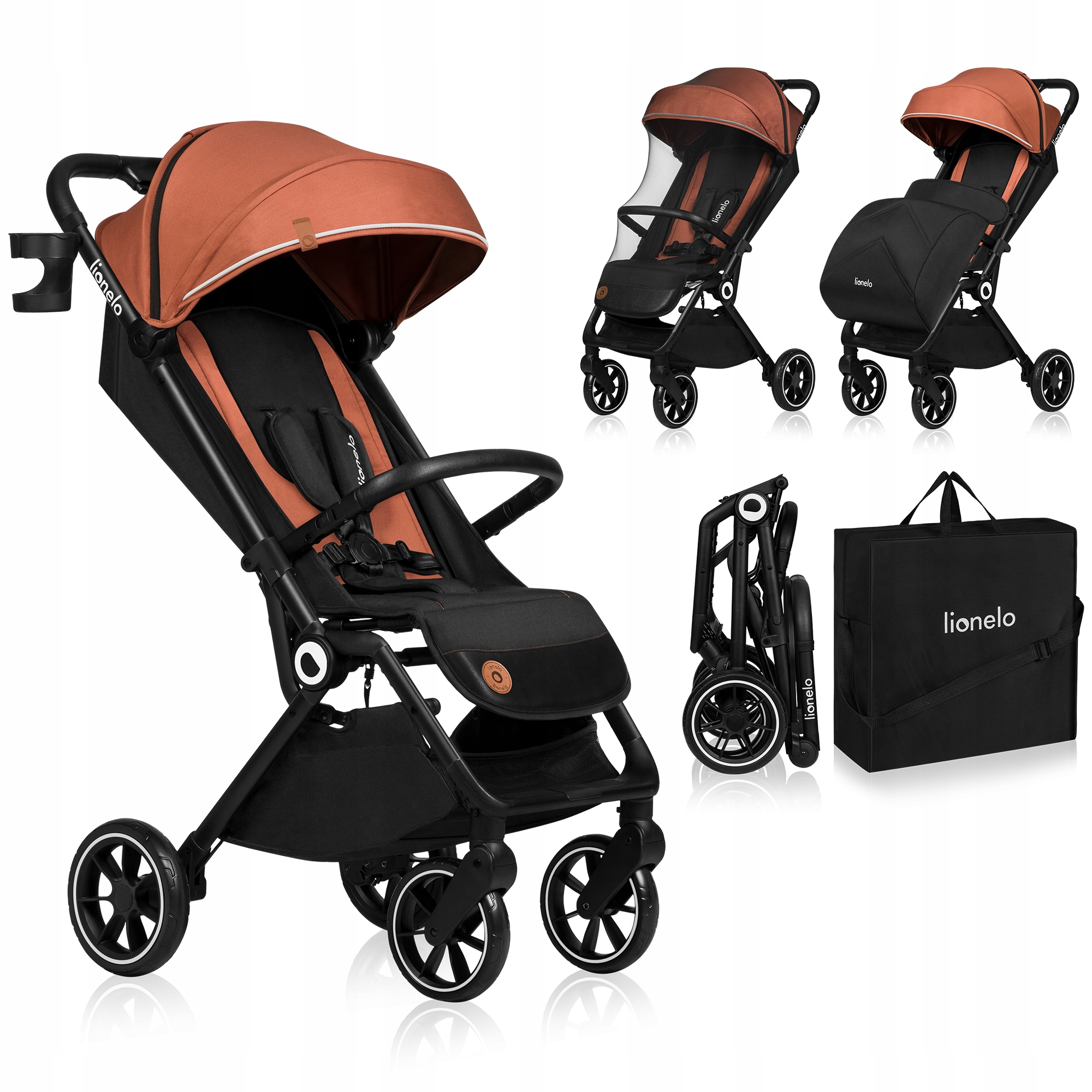 Wózek spacerowy Lionelo LO-CLOE – Komfort i styl dla Twojego dziecka