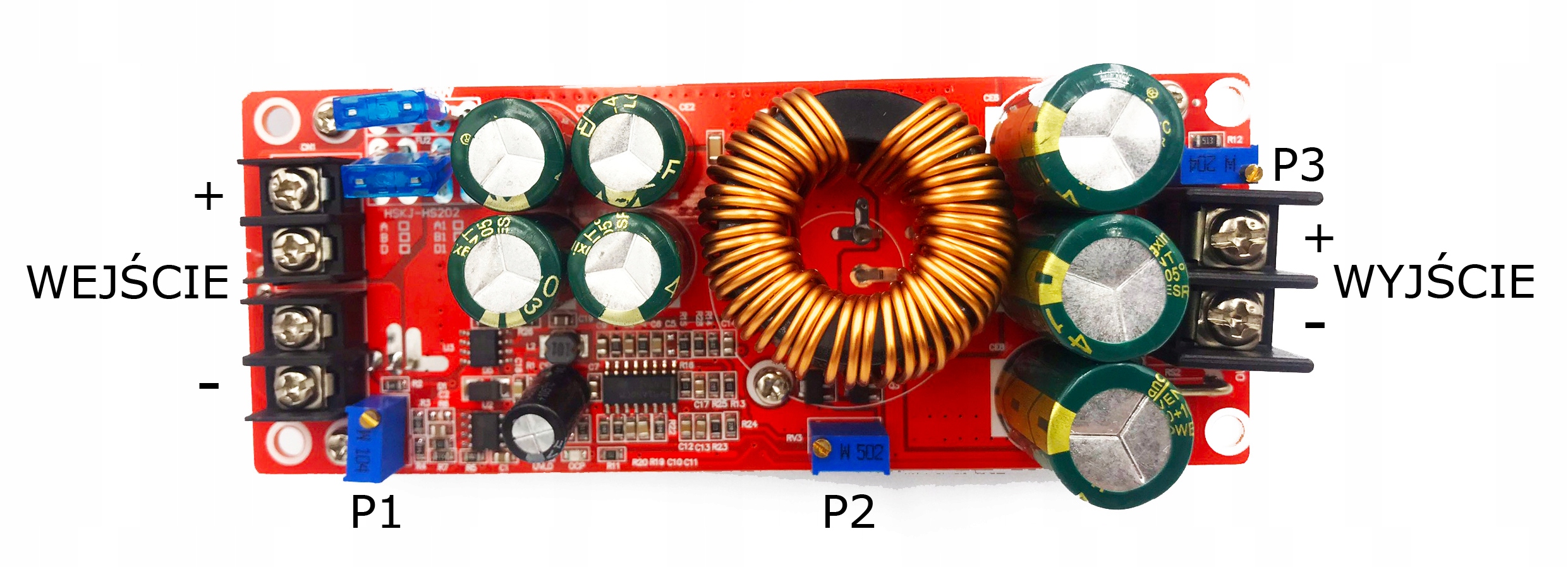 Wbudowany potencjometr do ustawienia maksymalnego prądu