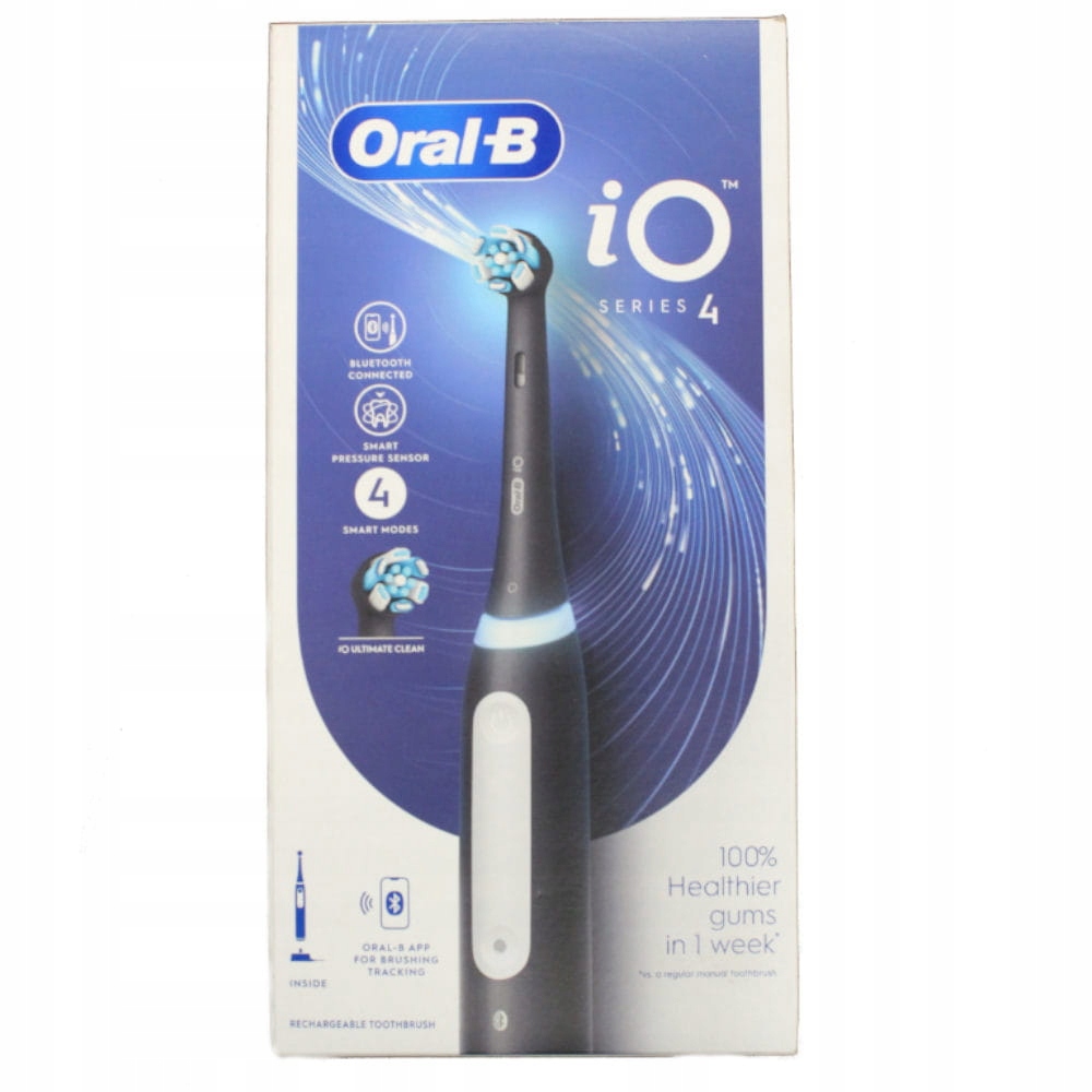 Szczoteczka Oral-B iO Series 4 Black – Innowacyjna pielęgnacja jamy ustnej