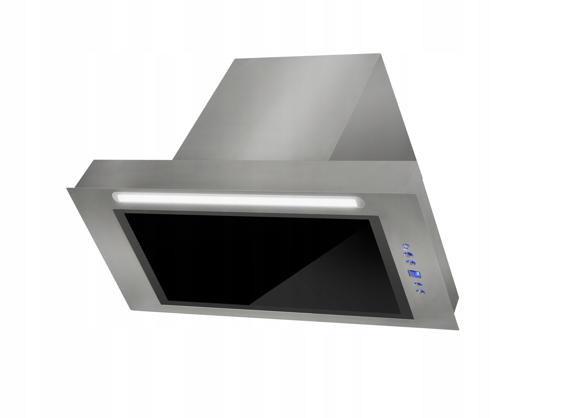 Okap podszafkowy LUMINO 60CM INOX z czarną szybą – elegancja i funkcjonalność w Twojej kuchni