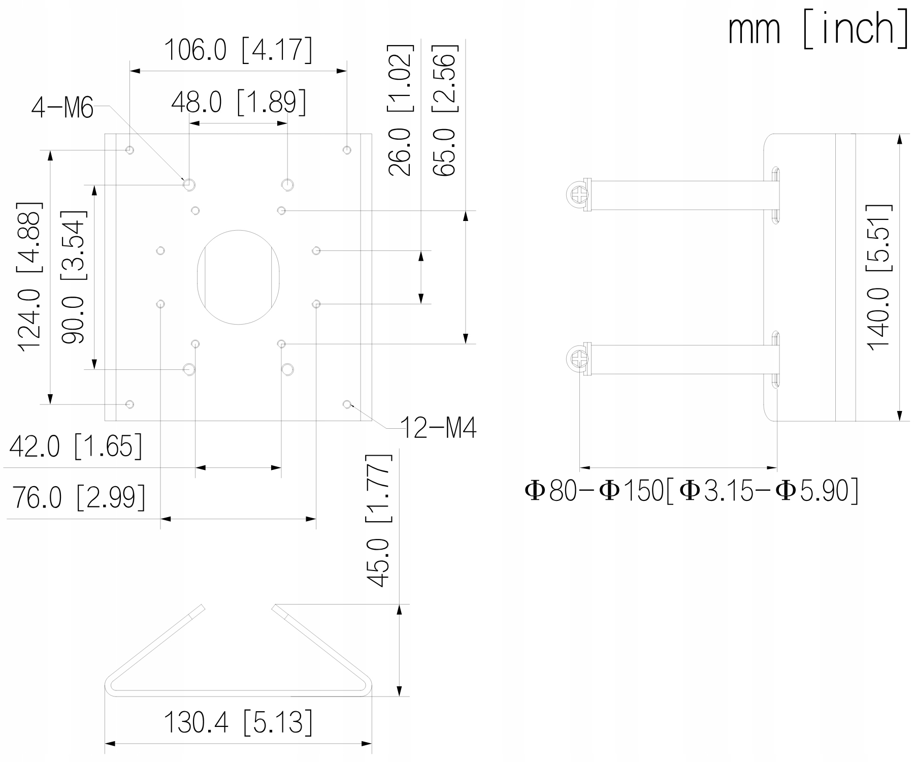 Wymiary produktu – Kompaktowy design