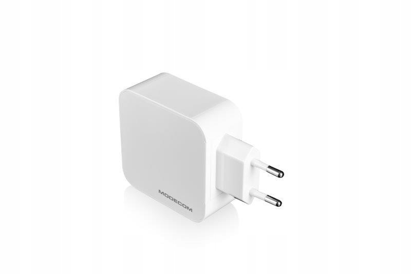 Ładowarka sieciowa MODECOM MC-4U 40W 4x USB-A (5V; 2,4A) – Szybkie i uniwersalne ładowanie