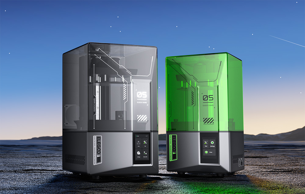 Drukarka 3D ELEGOO Mars 5 Ultra - Przemyślana konstrukcja i łatwa obsługa