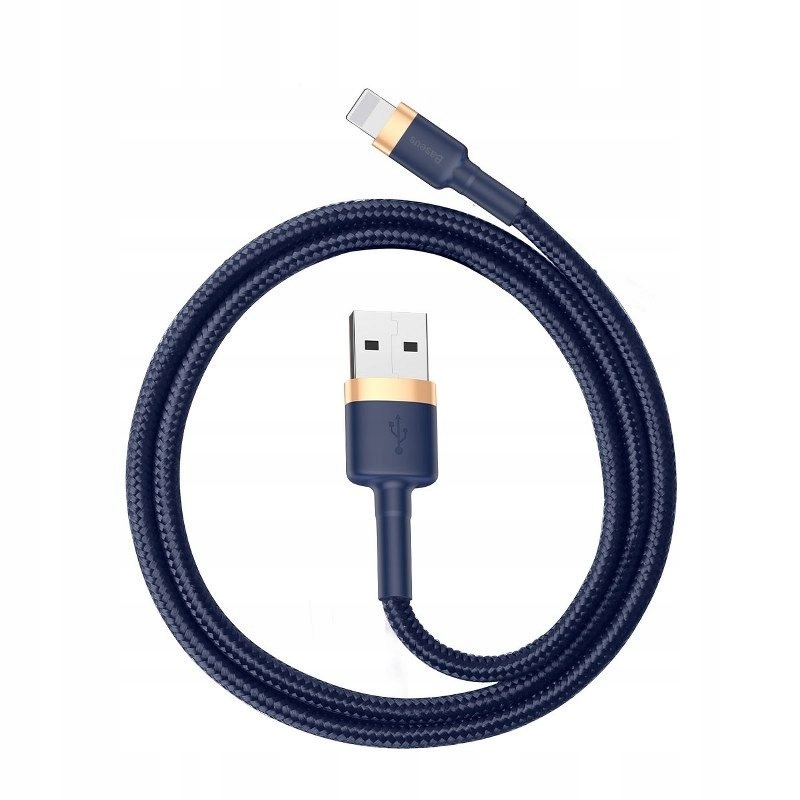 Kabel USB-A - Lightning 2 m Niebieski (CALKLF-CV3) – Wytrzymałość i funkcjonalność w jednym